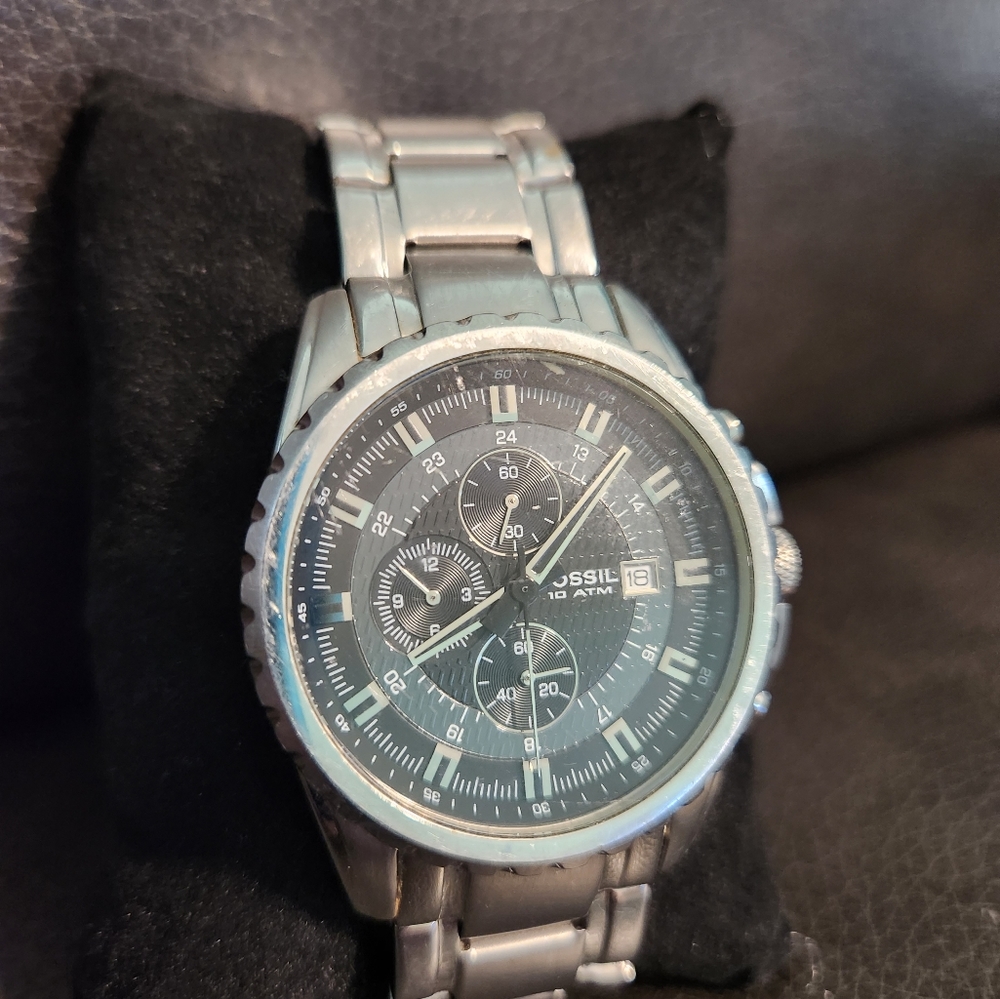 Fossil Speedway Men's Watch Black Dial